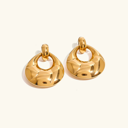 [Amore]Coralyn Gold Earrings