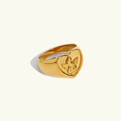 [Amore]Cupid Gold Ring