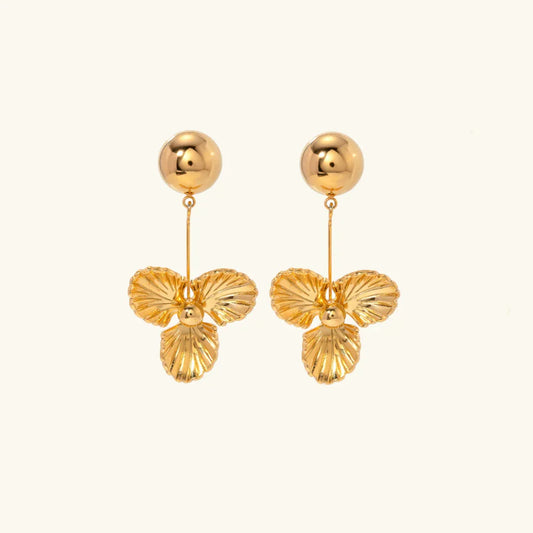 [Amore]Andrea Gold Earrings