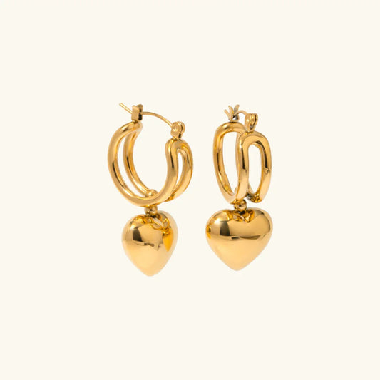 [Amore]Audrey Gold Earrings