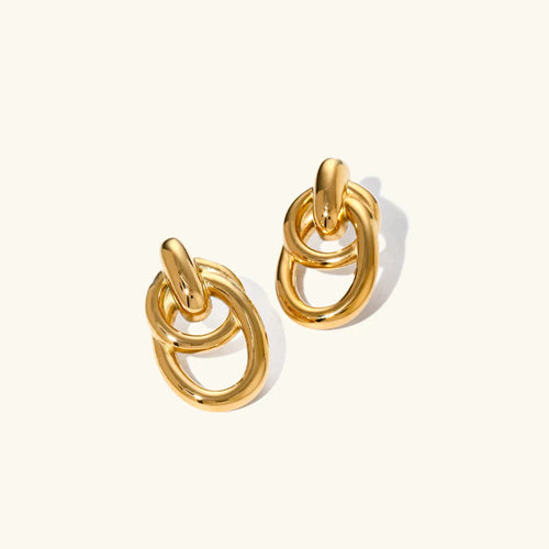 [Amore]Amarelda Gold Earrings