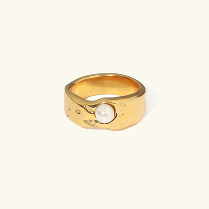 [Amore]Cerulia Freshwater Pearl Ring