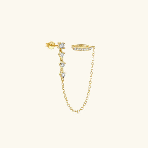 [Amore]Audra Chain Cuff Earring