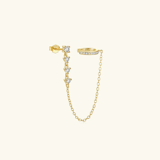 [Amore]Audra Chain Cuff Earring