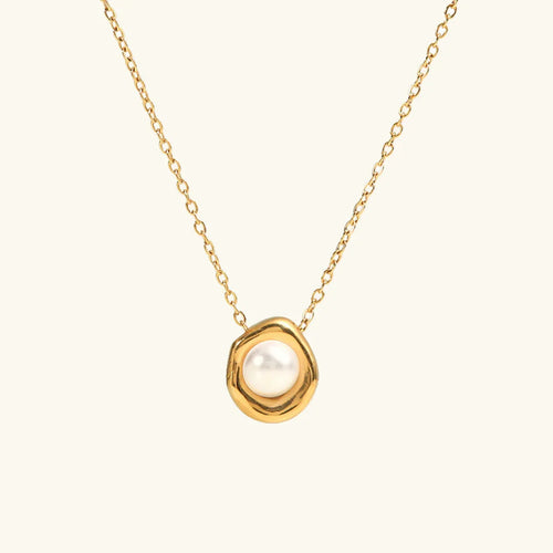 [Amore]Nancy Freshwater Pearl Necklace