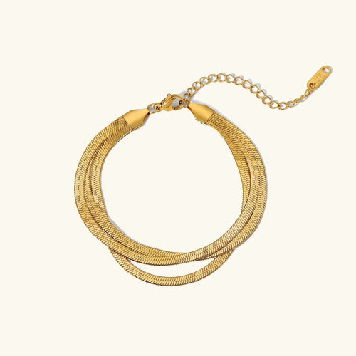 [Amore]Abella Gold Bracelet