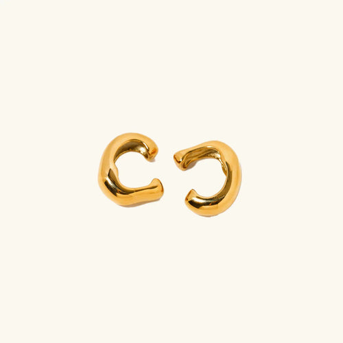 [Amore]Fabienne Gold Ear Cuffs