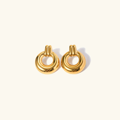 [Amore]Lynora Gold Earrings
