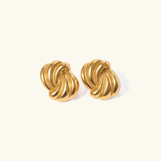 [Amore]Floriana Gold Earrings