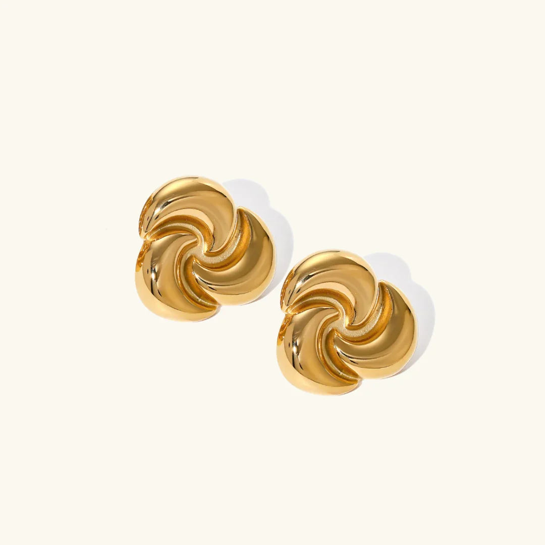 [Amore]Celestia Gold Earrings