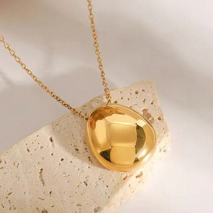 [Amore]Claribel Gold Dome Necklace