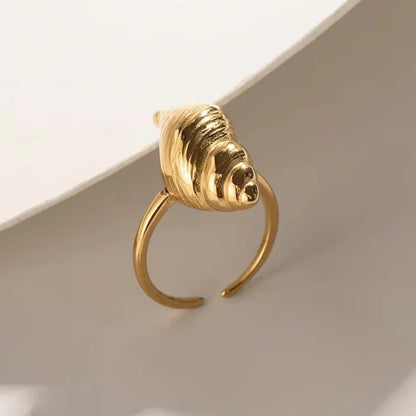 [Amore]Ohana Sea Conch Gold Ring