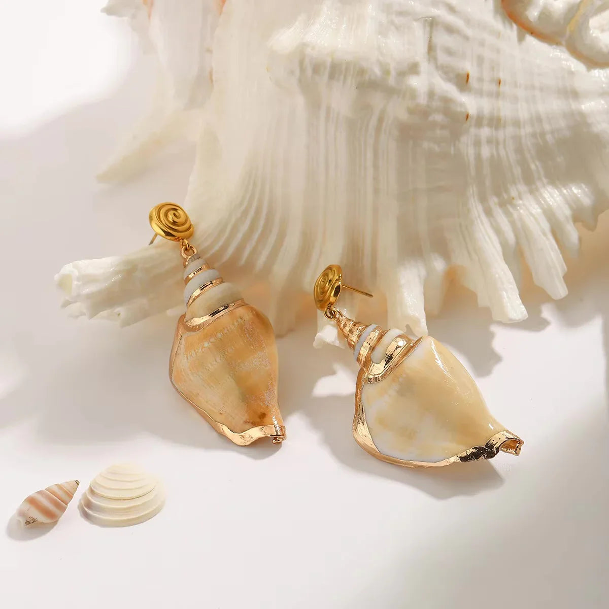 [Amore]Sabrina Seashell Earrings