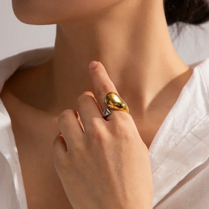 [Amore]Rosie Gold Ring