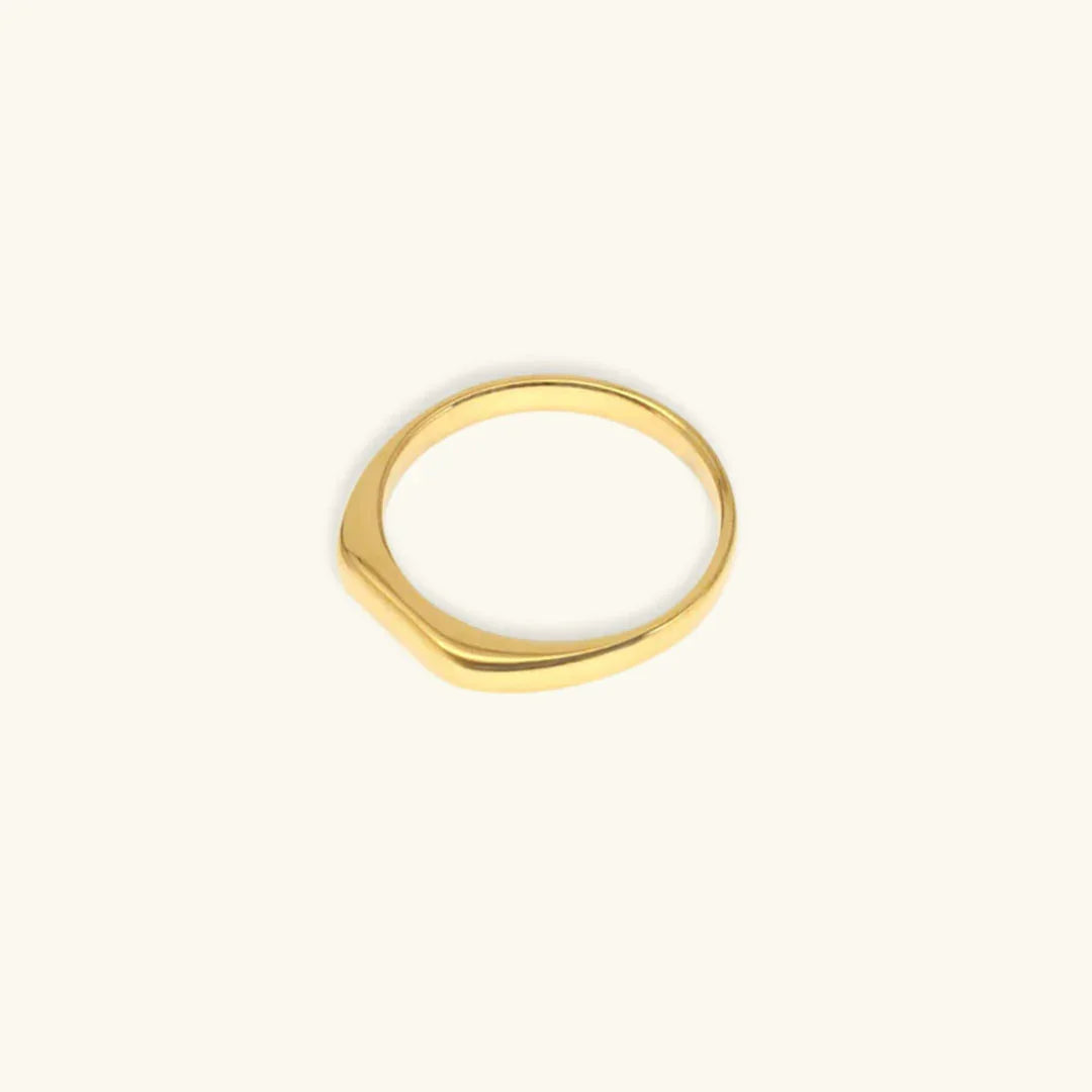 [Amore]Sasha Geometric Gold Ring