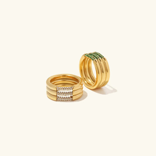 [Amore]Serenity Diamond Gold Ring