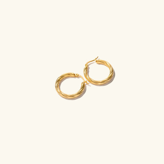 [Amore]Zephy Hoop Earrings