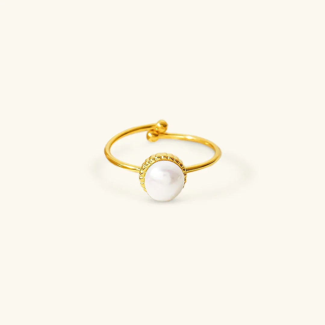 [Amore]Solis Gold Pearl Ring