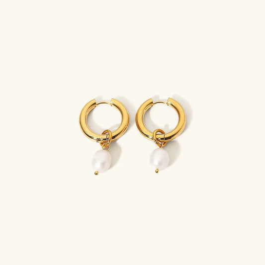 [Amore]Stella Pearl Earrings
