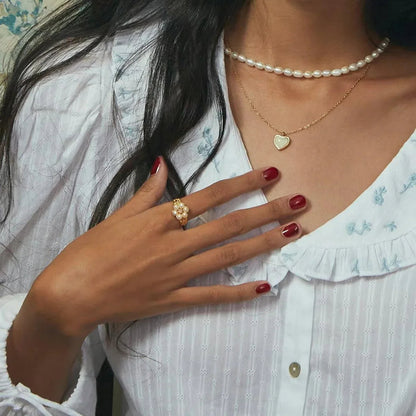 [Amore]Thalia Freshwater Pearl Ring