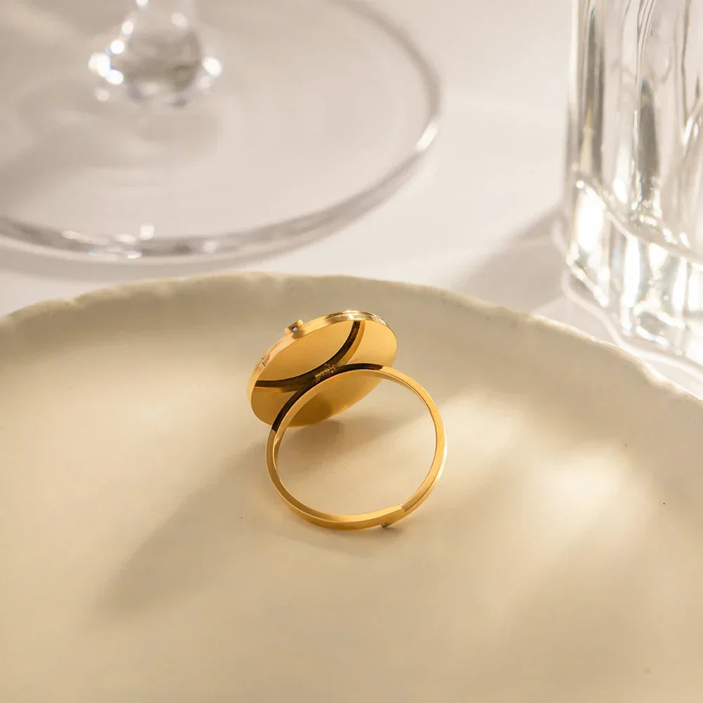 [Amore]Hadley Gold Ring