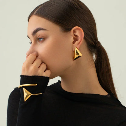 [Amore]Bonnie Gold Earrings