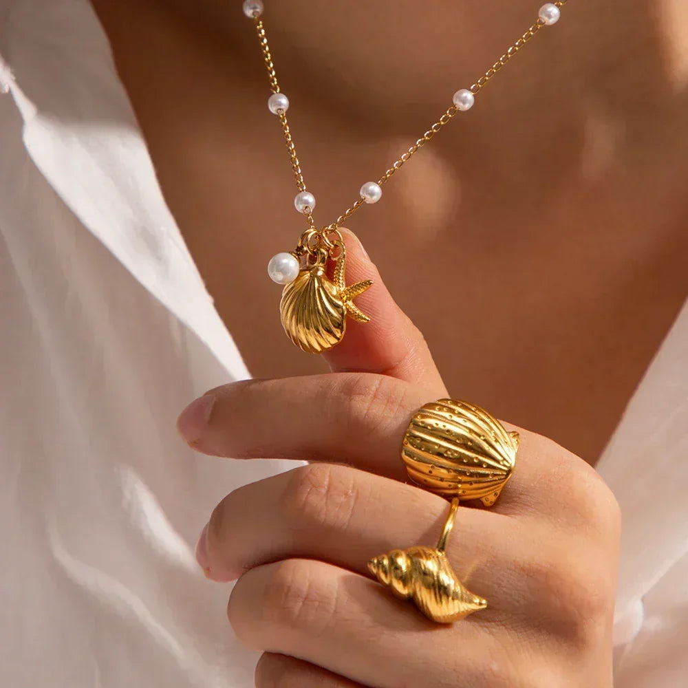 [Amore]Rebecca Freshwater Pearl Necklace