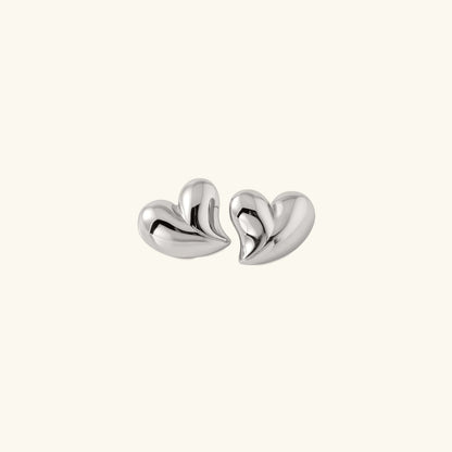 [Amore]Dorothea Heart Earrings