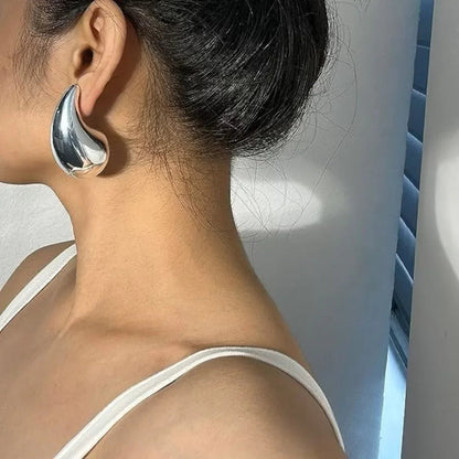 [Amore]Sandra Teardrop Gold Earrings