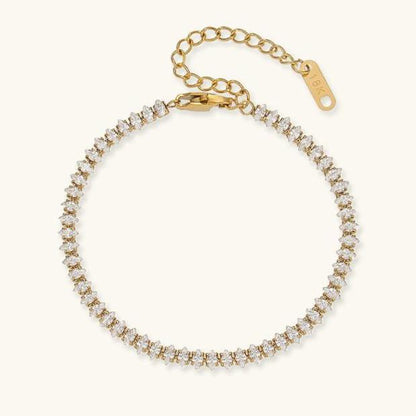 [Amore]Wisteria Diamond Tennis Bracelet