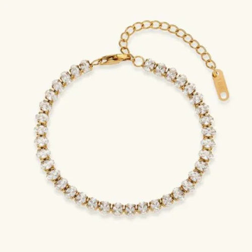 [Amore]Wisteria Diamond Tennis Bracelet