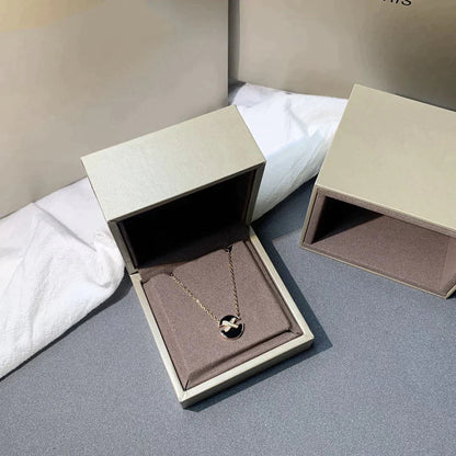 [Amore]JEUX DE ROSE GOLD DIAMOND NECKLACE