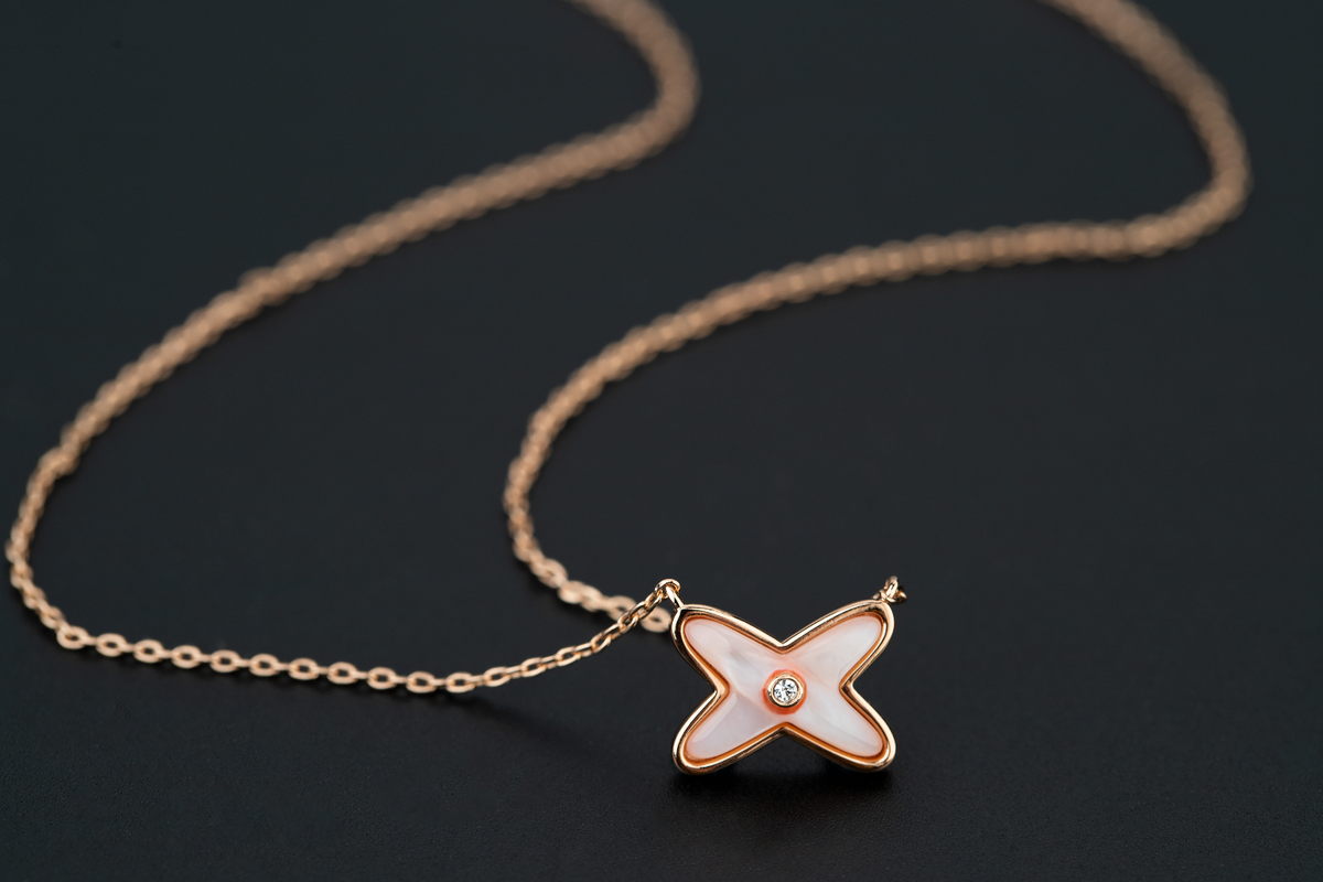 [Amore]JEUX DE NECKLACE 1 DIAMOND