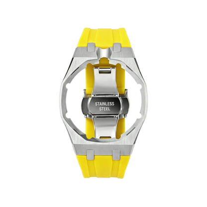 Amore Strap Exclusive Steel Case & Silicone Strap With Cradle