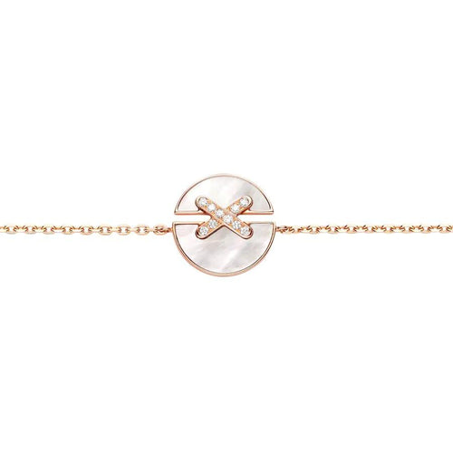 [Amore]JEUX DE BRACELET MOP PINK GOLD DIAMONDS
