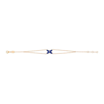[Amore]Hollow Design Four-Leaf Clover Flower Shape Bracelet