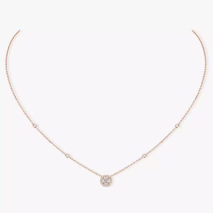 [Amore]Diamond Necklace 0,20ct Brilliant Shape Joy