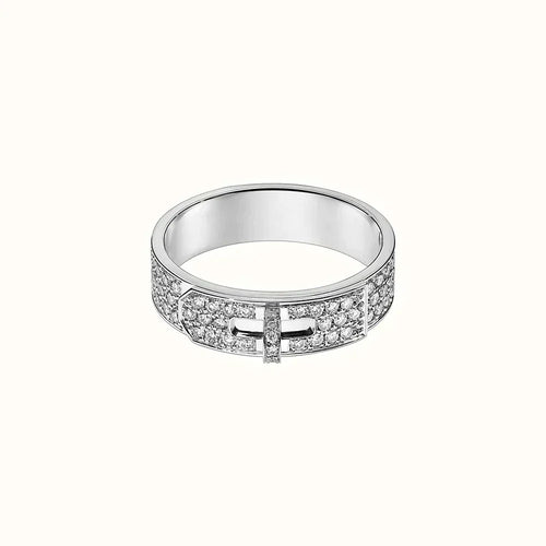 [Amore]KELLY SILVER DIAMOND RING
