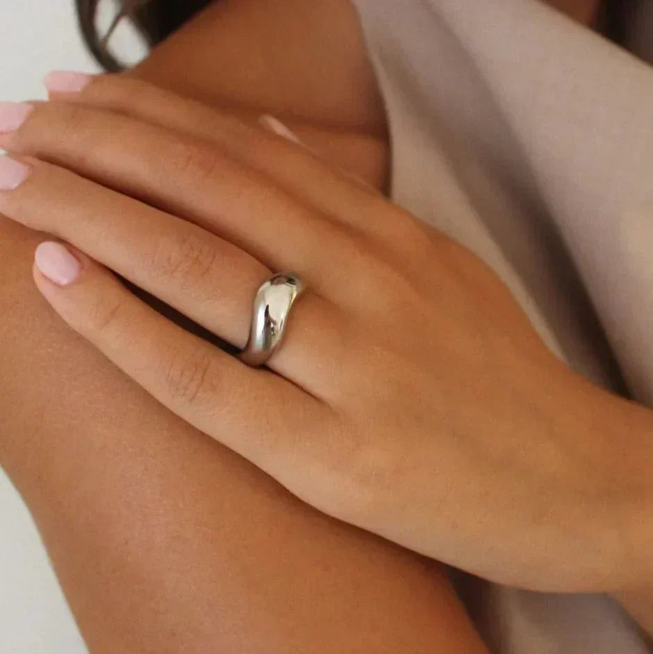 [Amore]Lana Formless Gold Ring