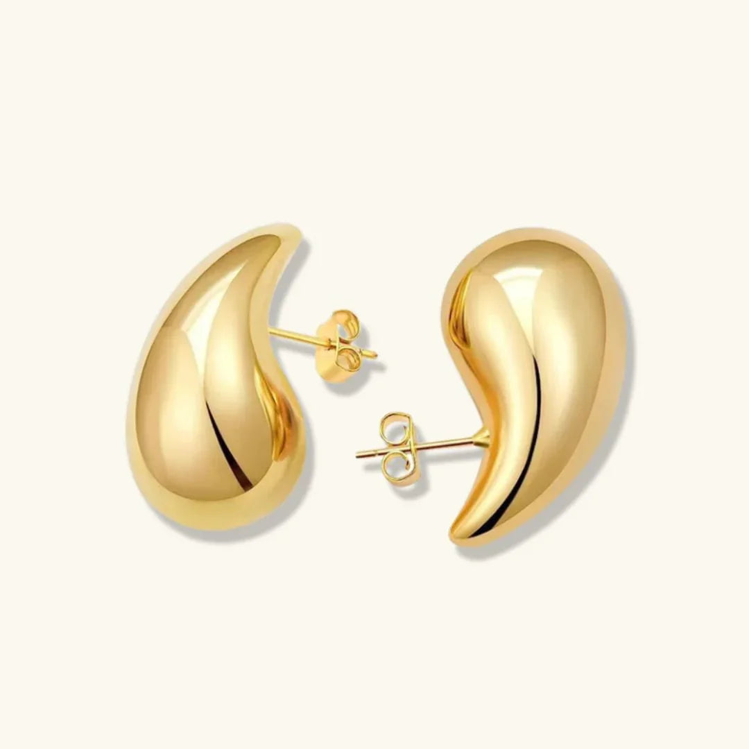 [Amore]Sandra Teardrop Gold Earrings