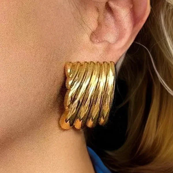 [Amore]Alisa Gold Earrings