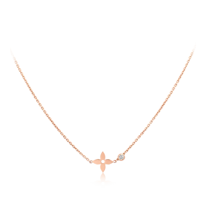 [Amore]BLOSSOM PENDANT PINK GOLD AND DIAMOND