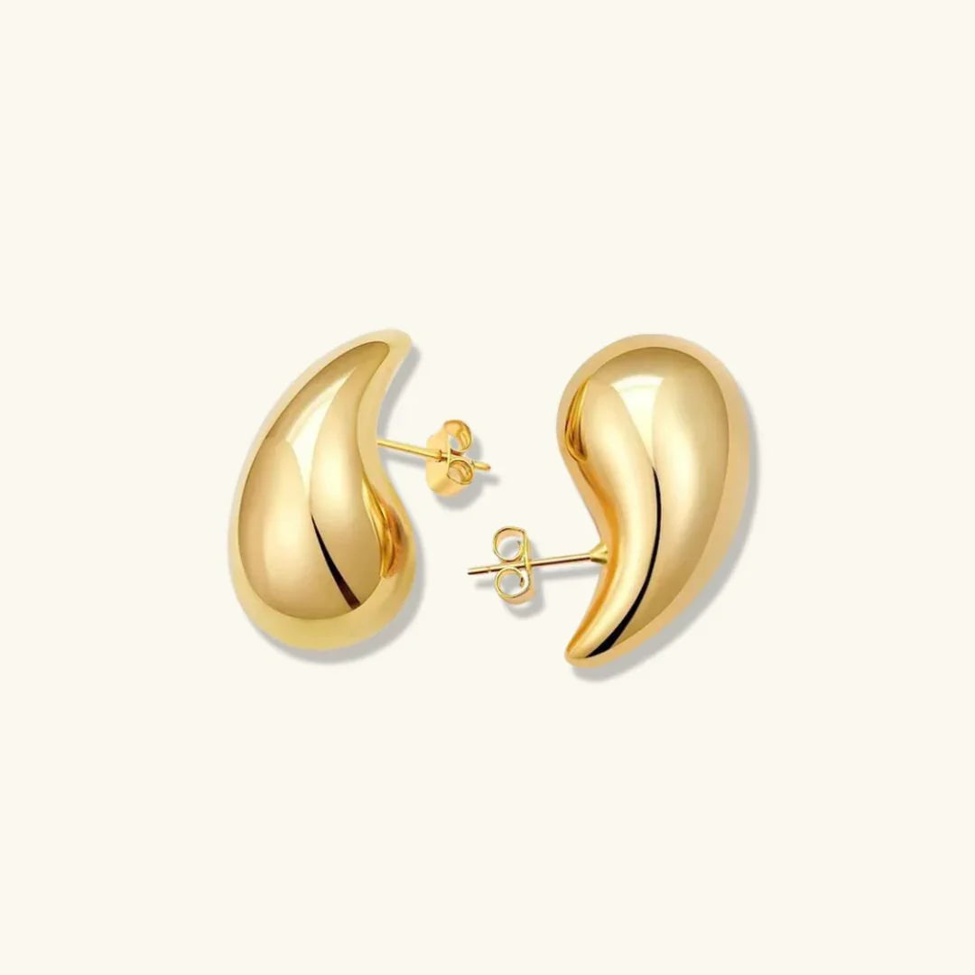 [Amore]Sandra Teardrop Gold Earrings