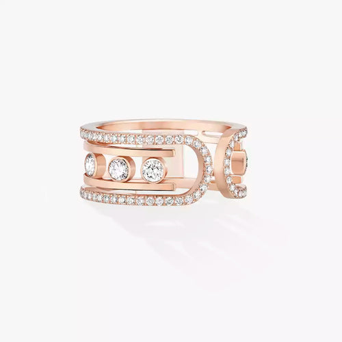 [Amore]Move 10th Diamond Ring in Gold