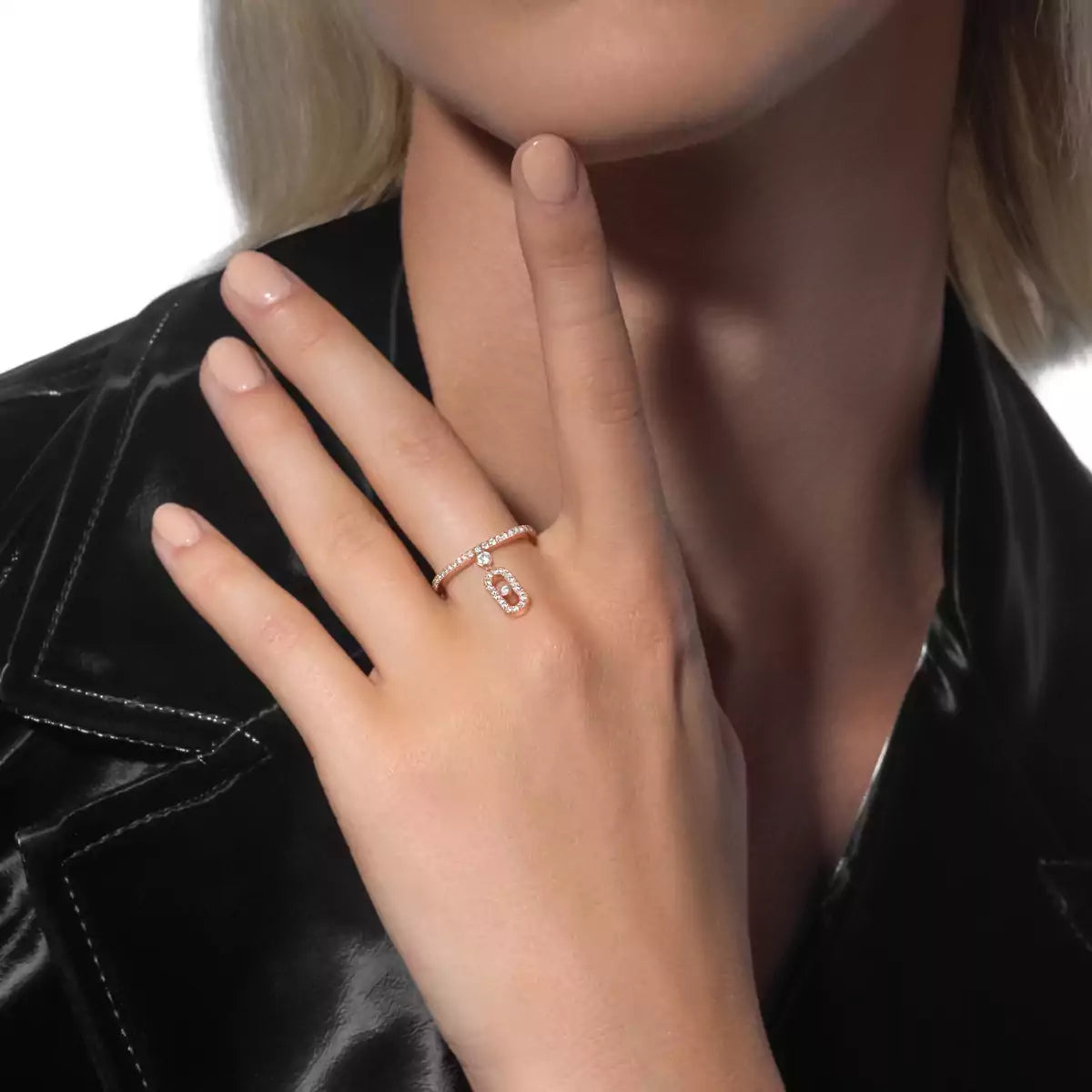 [Amore]Move Uno Diamond Ring