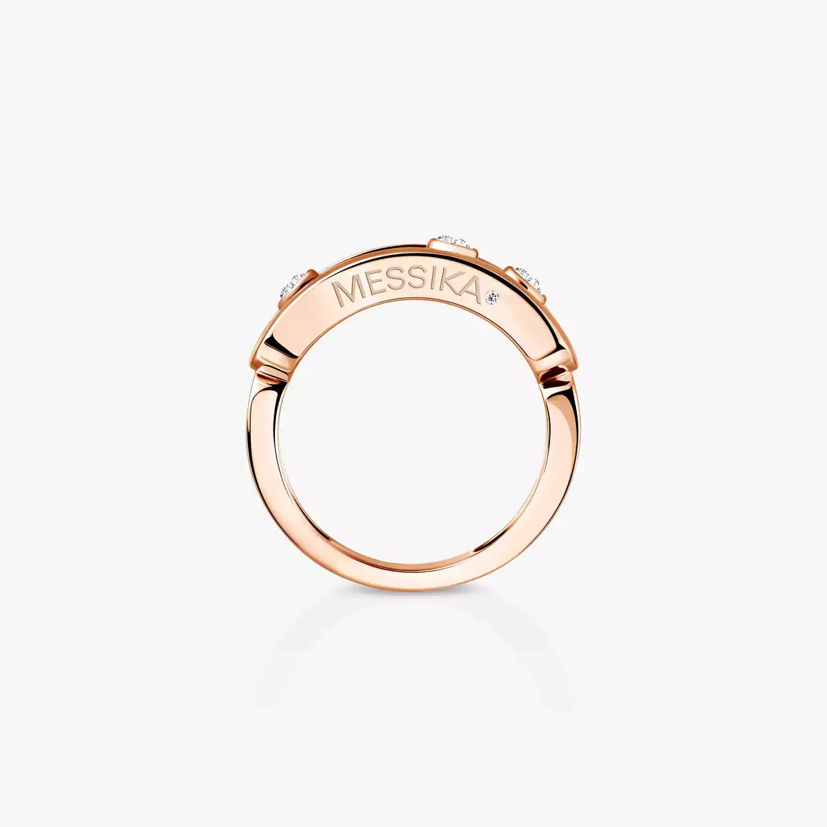 [Amore]  Move Gold Diamond Ring