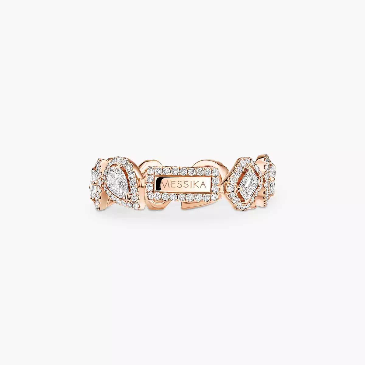 [Amore]Diamond Wedding Ring My Twin