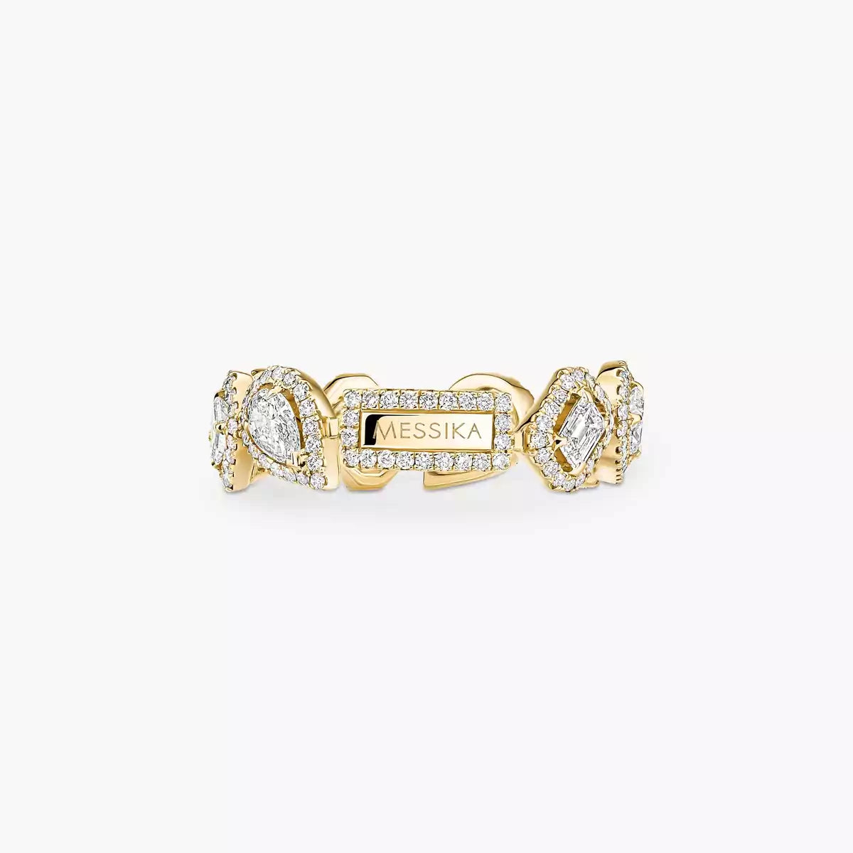 [Amore]Diamond Wedding Ring My Twin