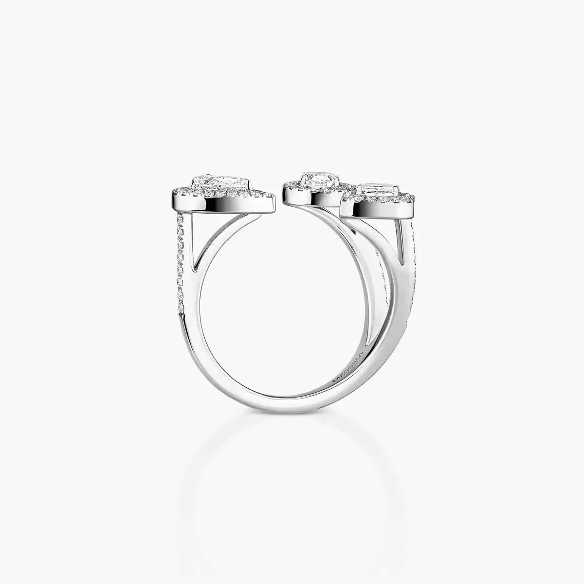 [[Amore] Diamond Ring 0,25ct My Twin Trilogy