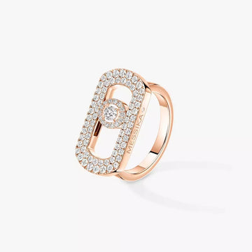 [Amore]So Move Pave Set Diamond Ring